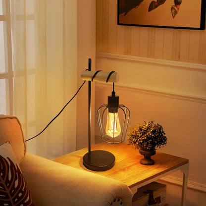La Cage – Lampe de Chevet Industrielle