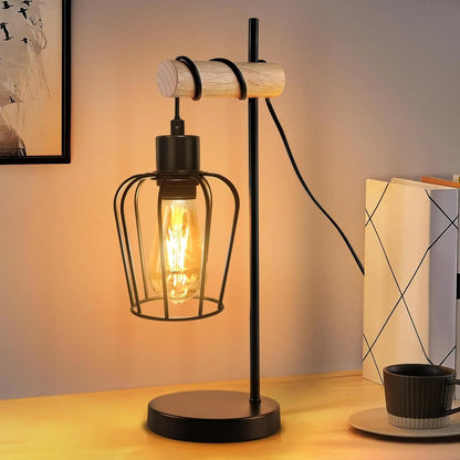 La Cage – Lampe de Chevet Industrielle
