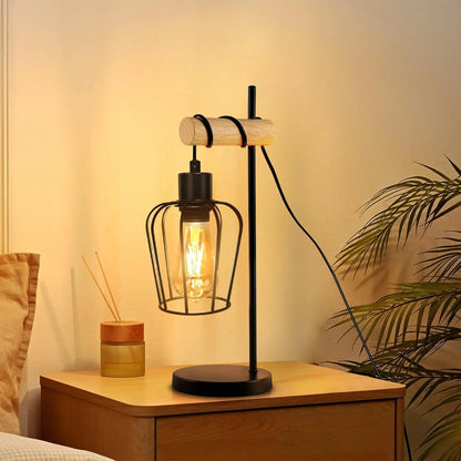 La Cage – Lampe de Chevet Industrielle