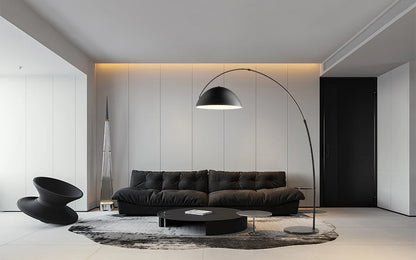 L'Arc Noir – Lampadaire Nordique 185cm