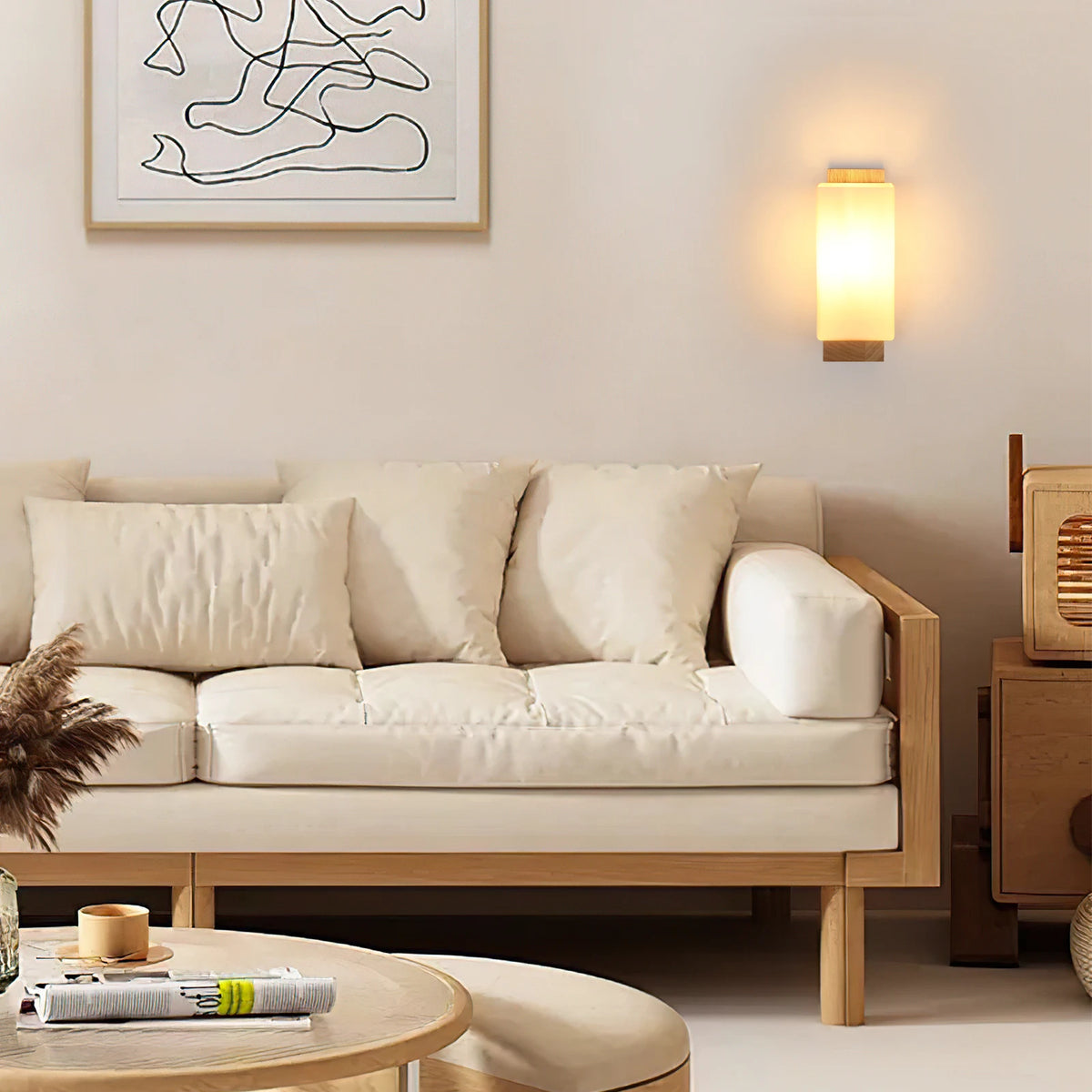 Le Cylindre – Applique Murale en Verre