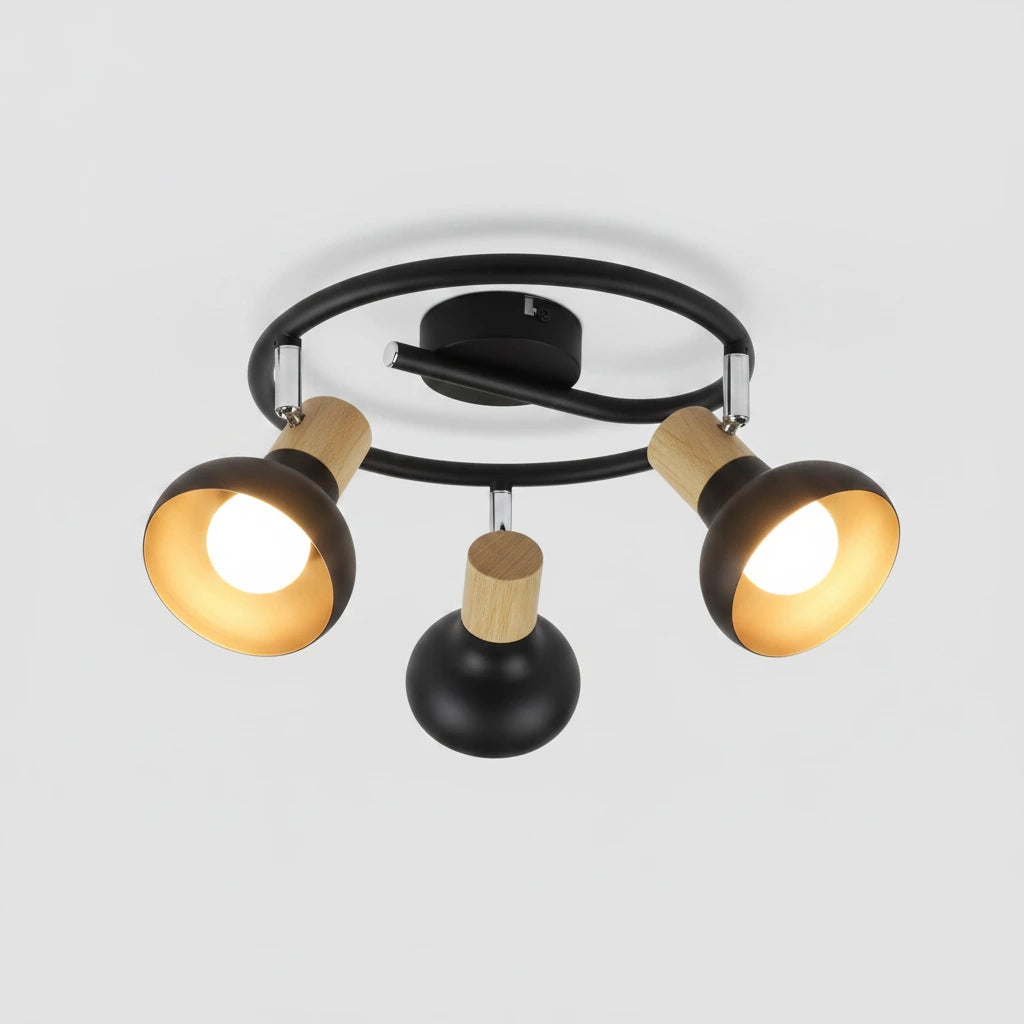 Le Régiment – Spot de Plafond Vintage Multi-Têtes