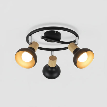 Le Régiment – Spot de Plafond Vintage Multi-Têtes