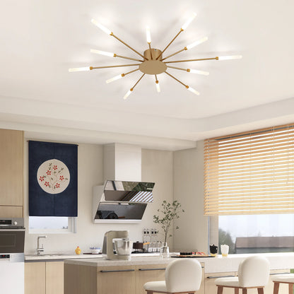 Le Solstice, plafonnier LED design or NOVALUSTRE, vue 4