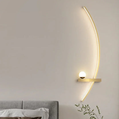 Le Ruban – Applique LED à Rayures Lumineuses
