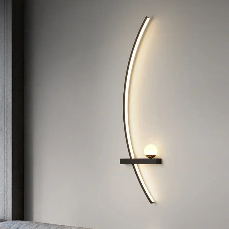 Le Ruban – Applique LED à Rayures Lumineuses