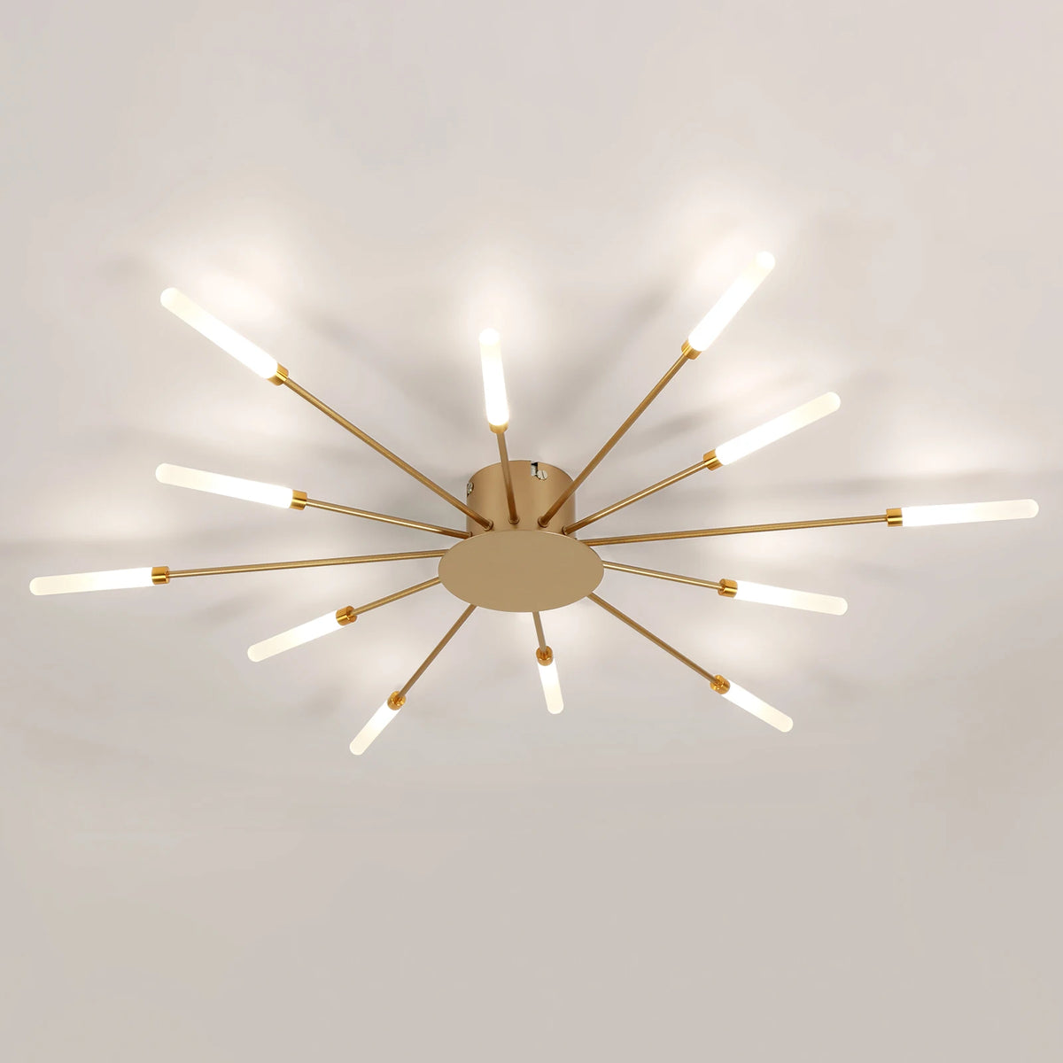 Le Solstice, plafonnier LED design or NOVALUSTRE, vue 1