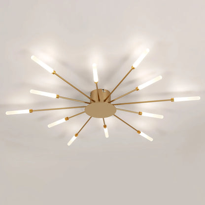 Le Solstice, plafonnier LED design or NOVALUSTRE, vue 1