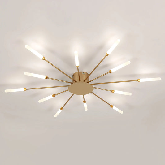 Le Solstice, plafonnier LED design or NOVALUSTRE, vue 1