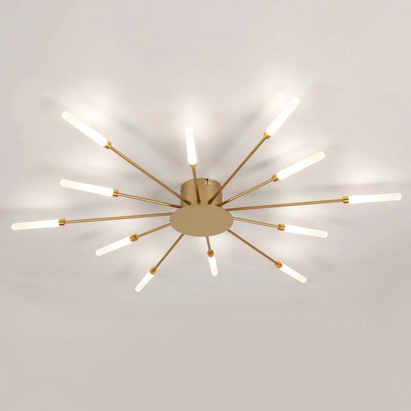 Le Solstice, plafonnier LED design or NOVALUSTRE, vue 1