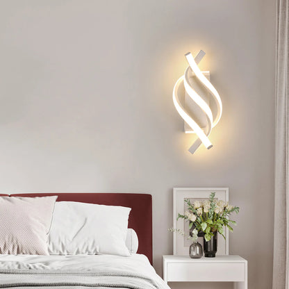 La Spirale – Applique Murale LED Blanche