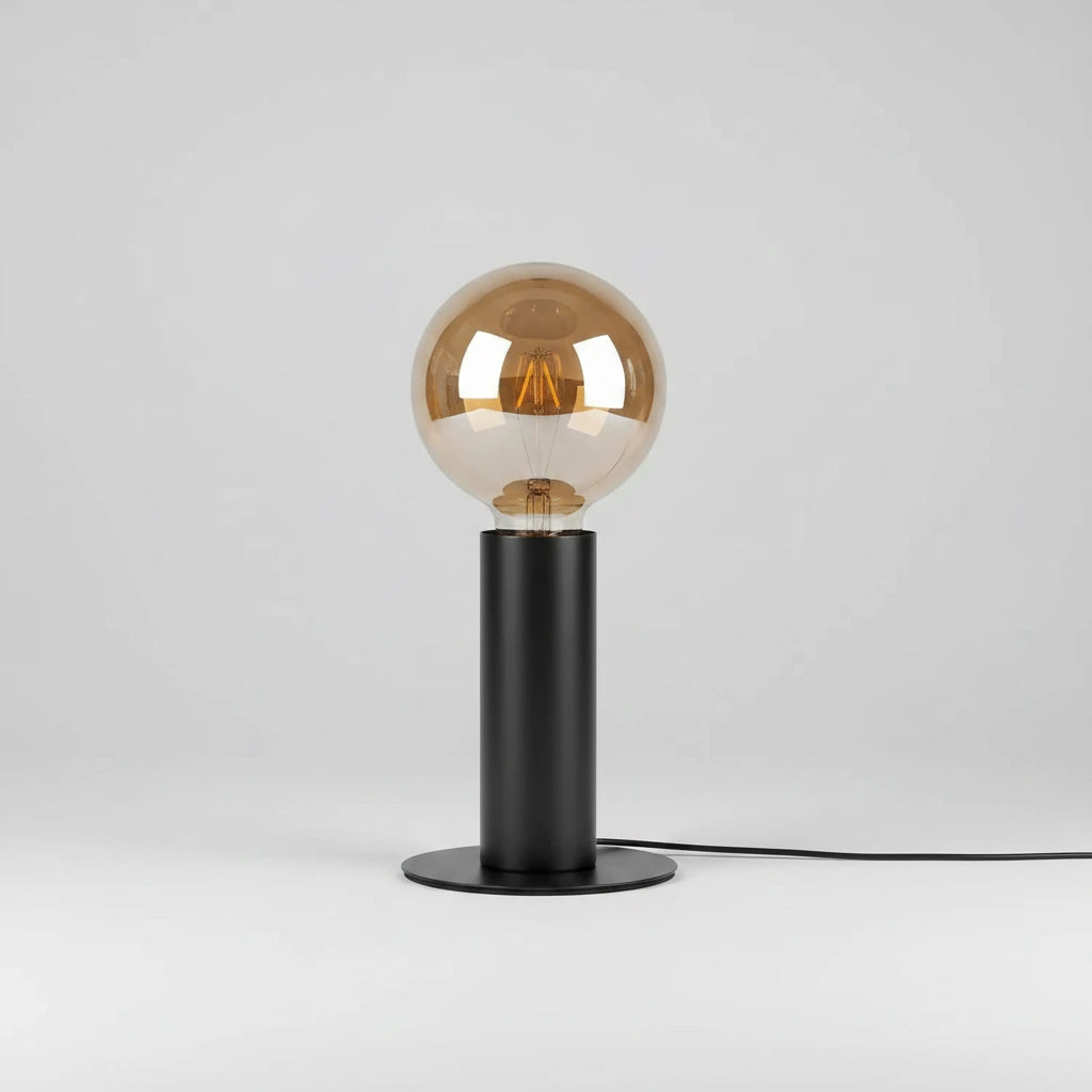 Le Veilleur – Lampe de Chevet Vintage Noire
