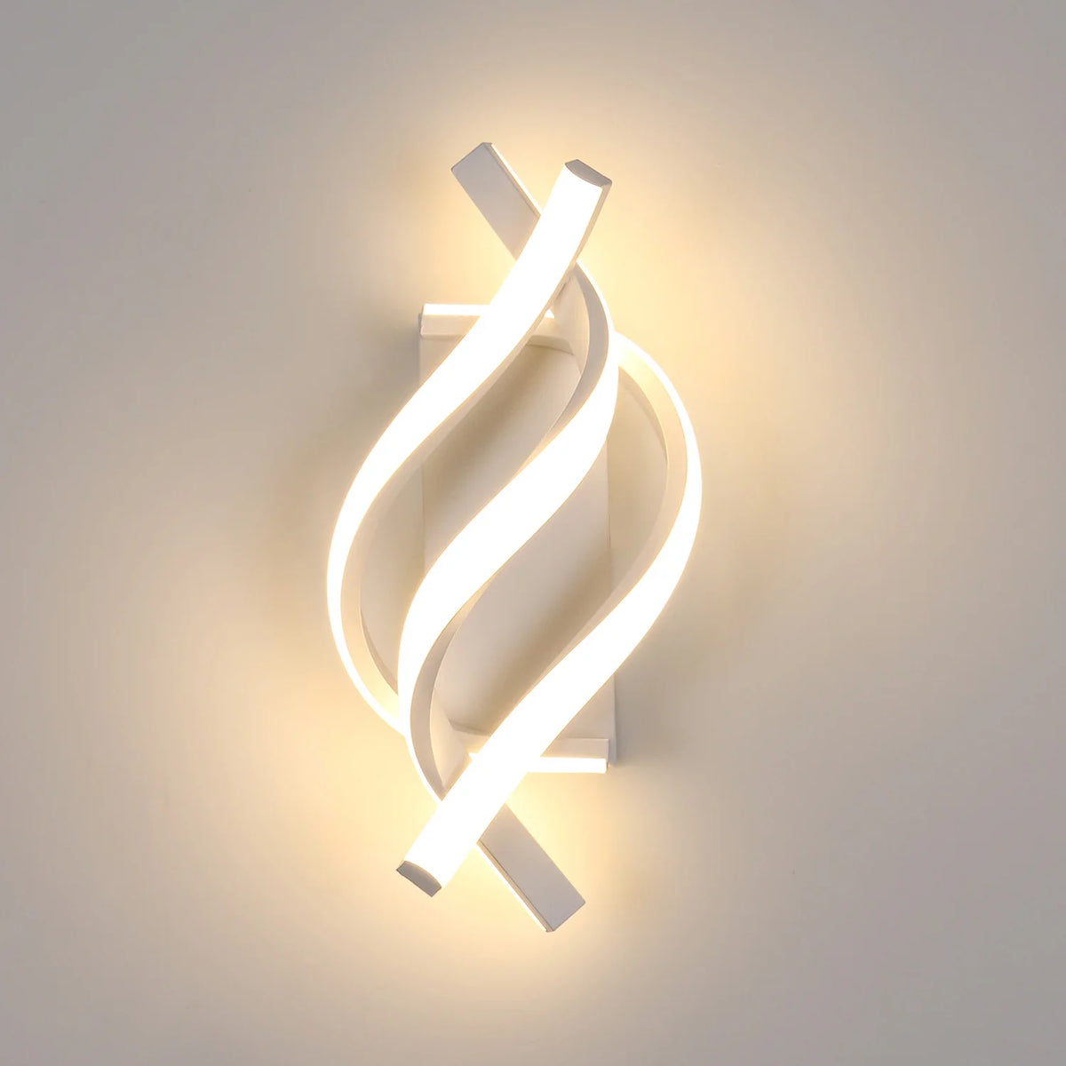 La Spirale – Applique Murale LED Blanche