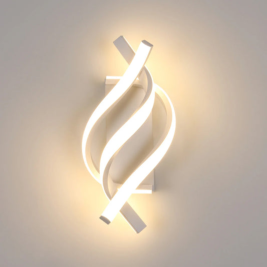 La Spirale – Applique Murale LED Blanche