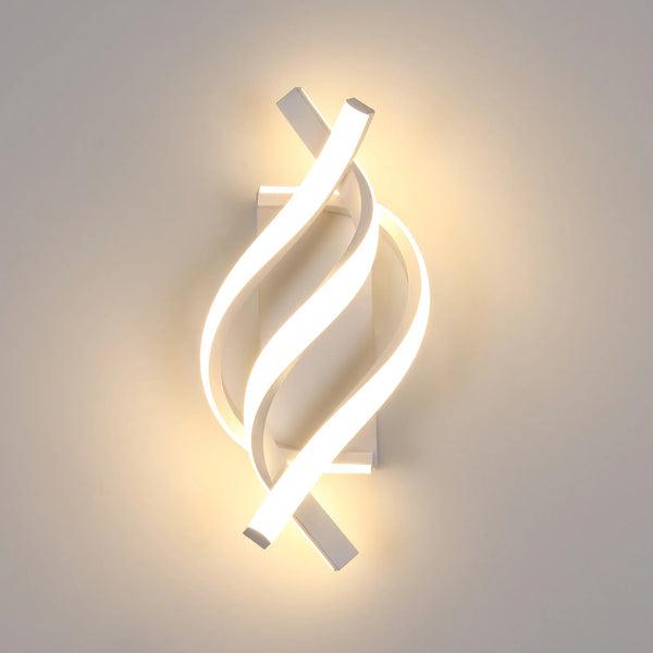 La Spirale – Applique Murale LED Blanche