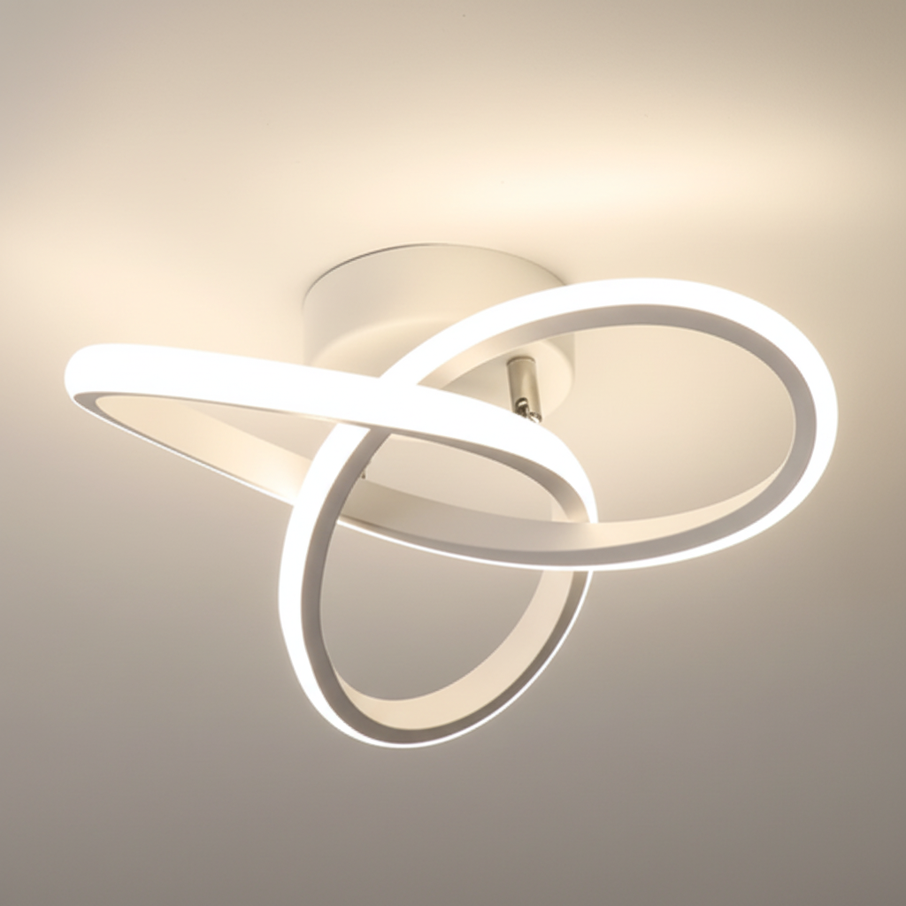 Éclipse Blanc fond neutre